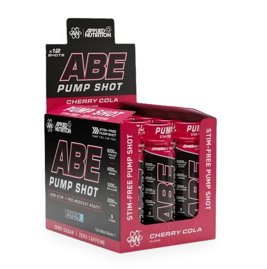 ABE Pump Shot, Cherry Cola - 12 x 100 ml.
