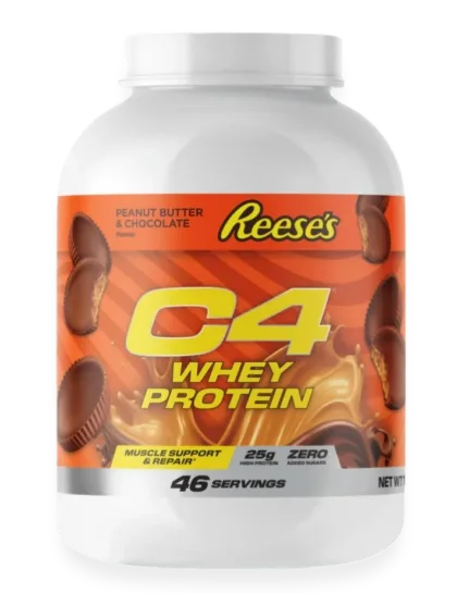 C4 Whey Protein, Peanut Butter & Chocolate Reese's - 1700 grams