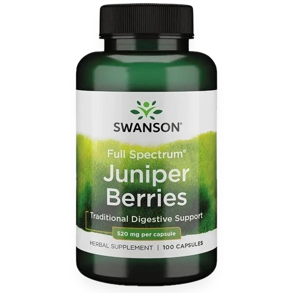 Full Spectrum Juniper Berries, 520mg - 100 caps