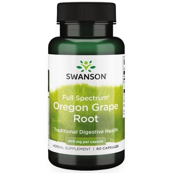 Full Spectrum Oregon Grape Root, 400mg - 60 caps