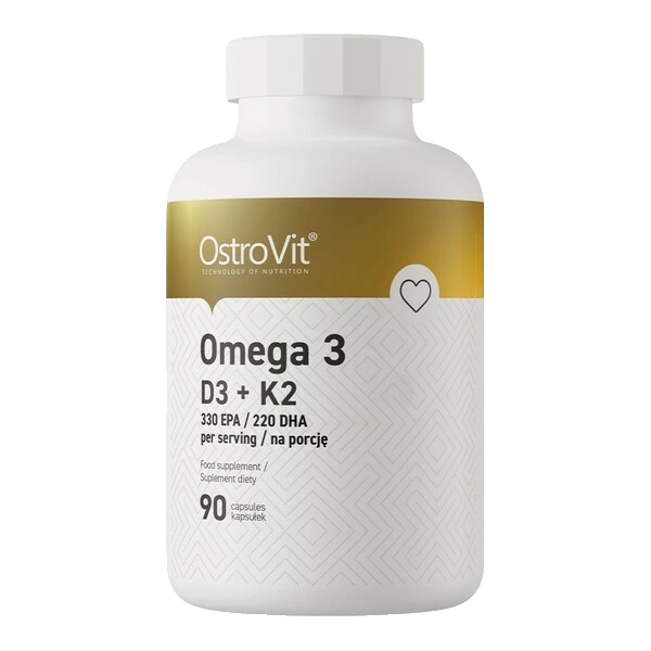 Omega 3 D3 + K2 - 90 caps