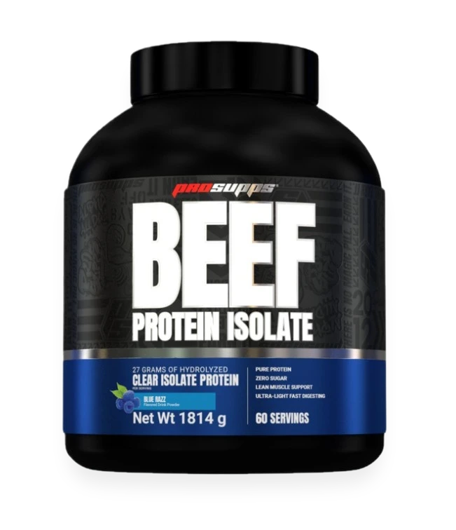 Beef Protein Isolate, Blue Razz - 1814 grams