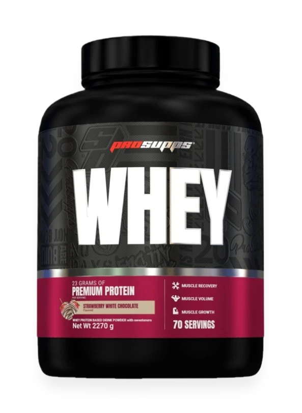 Whey, Strawberry White Chocolate - 2270 grams