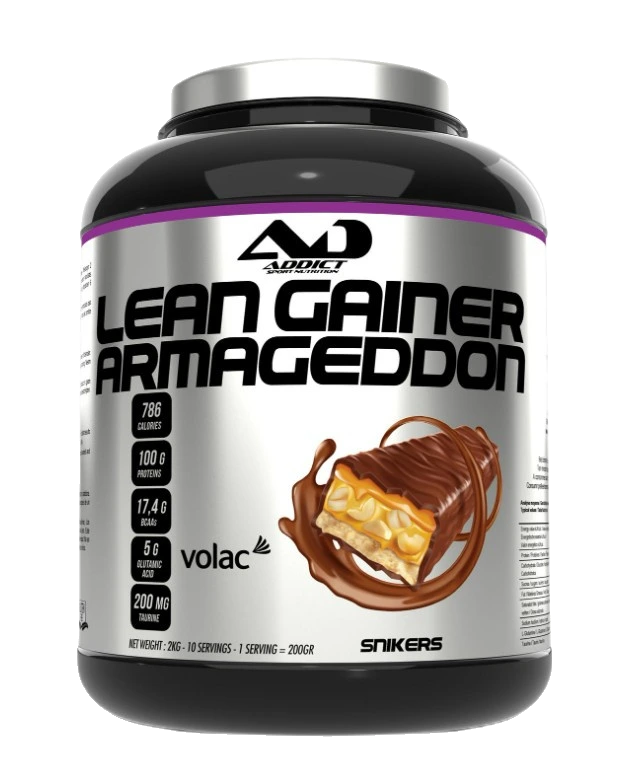 Lean Gainer Armageddon, Snikers - 2000 grams