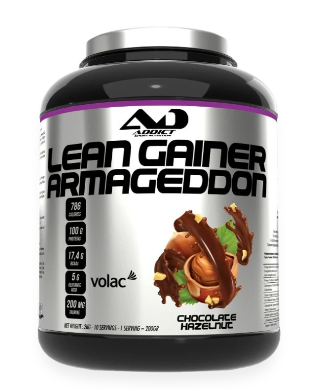 Lean Gainer Armageddon, Chocolate Hazelnut - 2000 grams