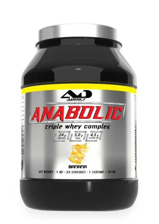 Anabolic Triple Whey Complex, Banana - 1000 grams