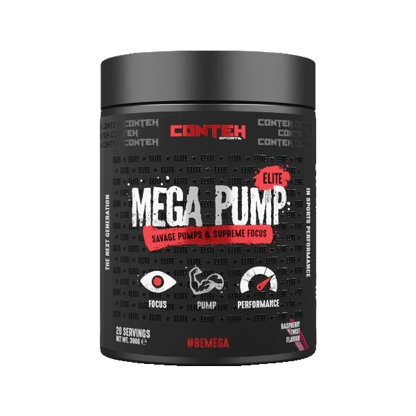 Mega Pump Elite, Raspberry Twist - 390 grams
