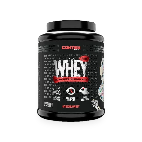 Whey Elite, Vanilla Ice Cream - 1980 grams