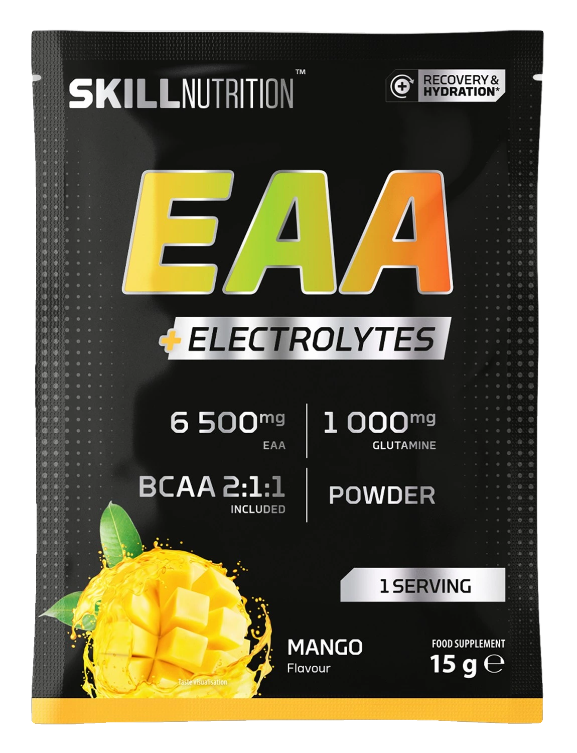 EAA + Electrolytes, Mango - 15 grams (1 serving)