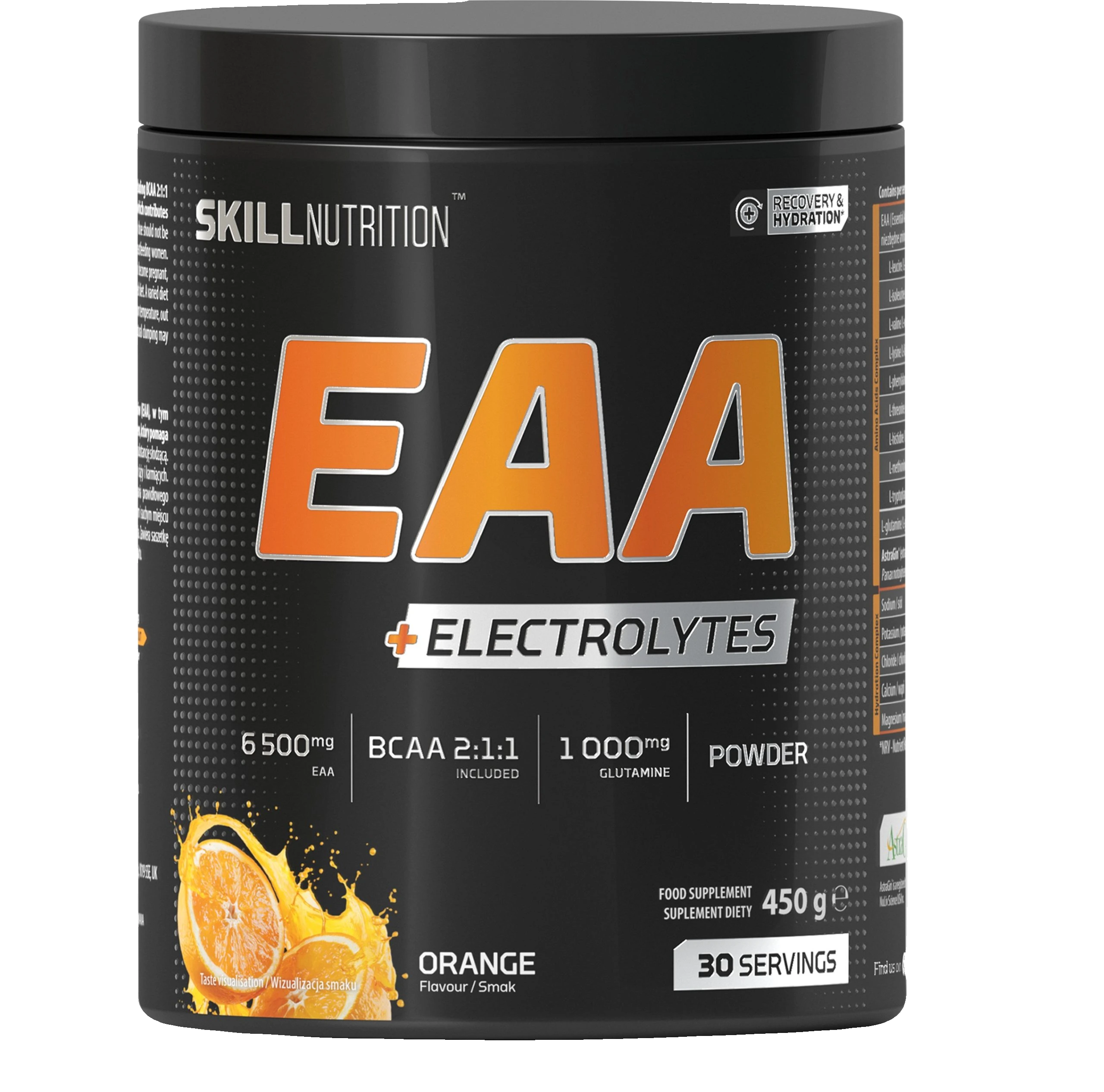 EAA + Electrolytes, Orange - 450 grams