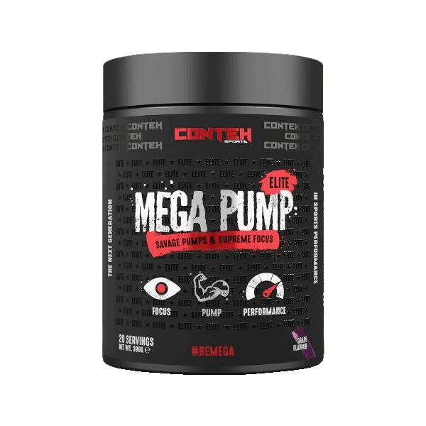 Mega Pump Elite, Grape - 390 grams