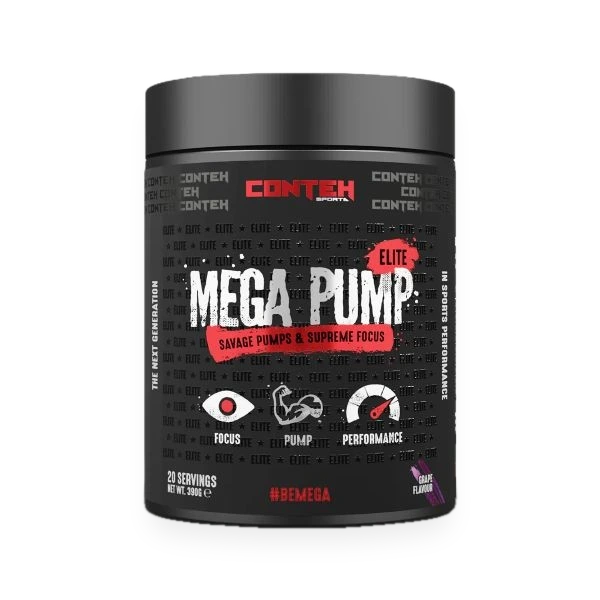 Mega Pump Elite, Grape - 390 grams