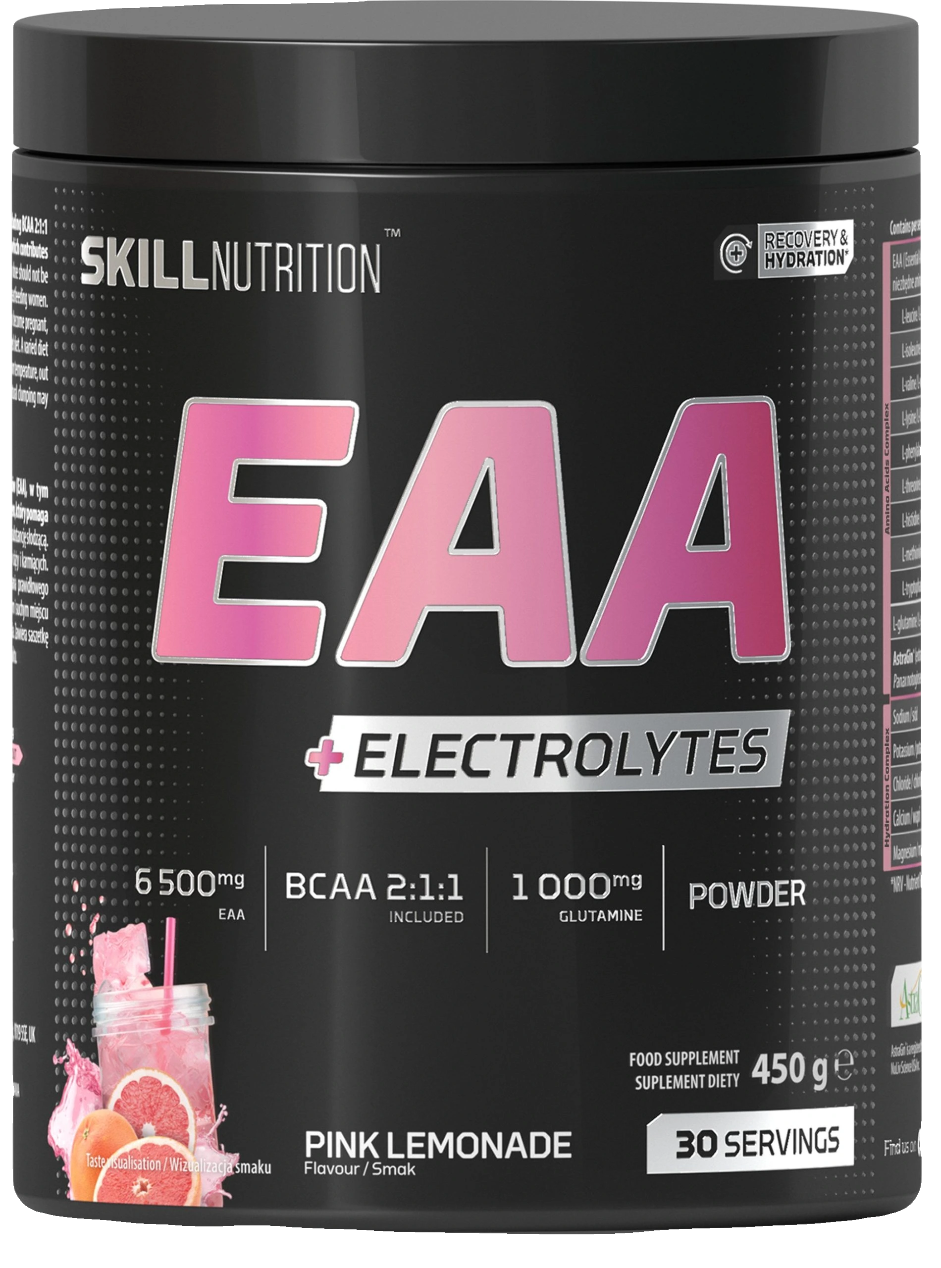 EAA + Electrolytes, Pink Lemonade - 450 grams