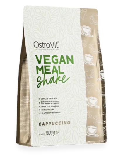 Vegan Meal Shake, Cappuccino - 1000 grams