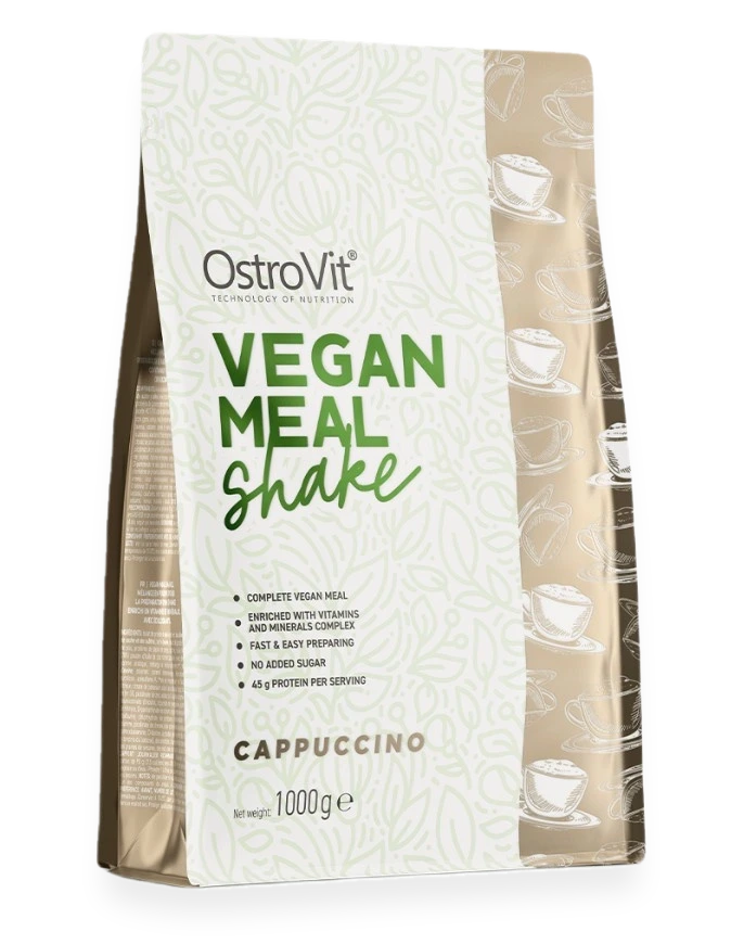 Vegan Meal Shake, Cappuccino - 1000 grams