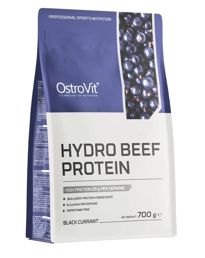 Hydro Beef Protein, Black Currant - 700 grams