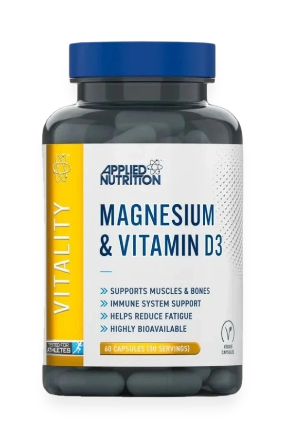 Magnesium & Vitamin D3 - 60 vcaps
