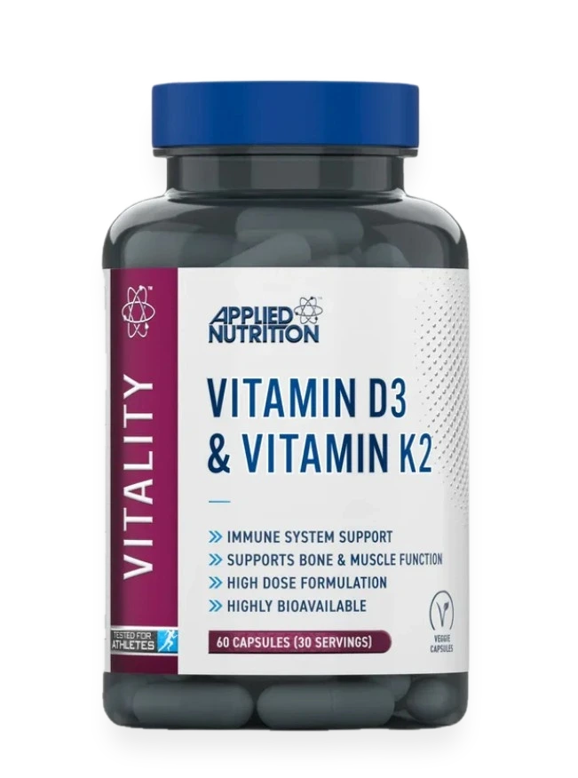 Vitamin D3 & Vitamin K2 - 60 vcaps