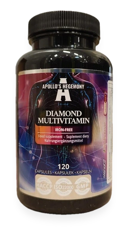Diamond Multivitamin Iron-Free - 120 vcaps
