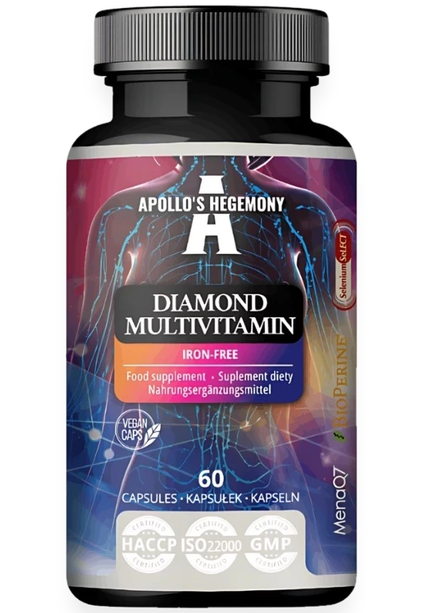 Diamond Multivitamin Iron-Free - 60 vcaps