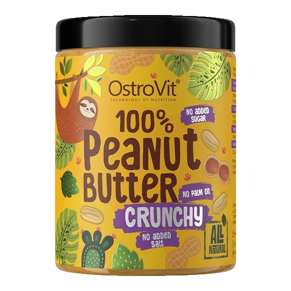 100% Peanut Butter, Crunchy - 1000 grams