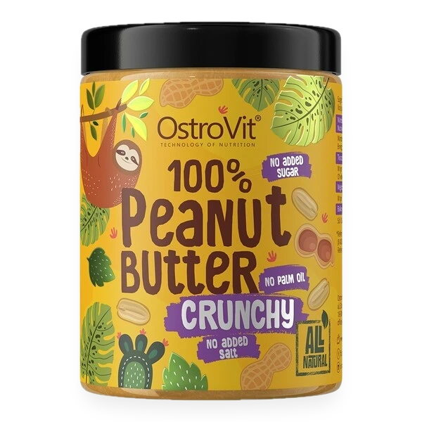 100% Peanut Butter, Crunchy - 1000 grams