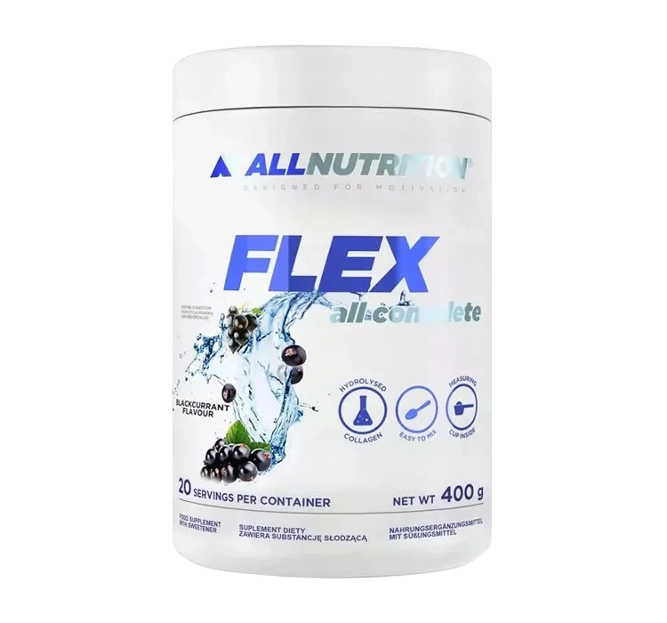 Flex All Complete, Blackcurrant - 400 grams