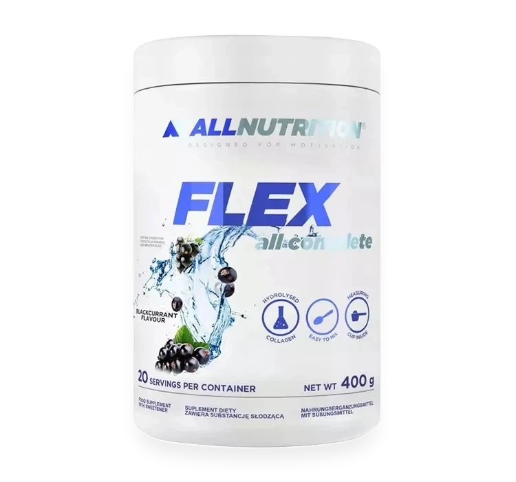 Flex All Complete, Blackcurrant - 400 grams