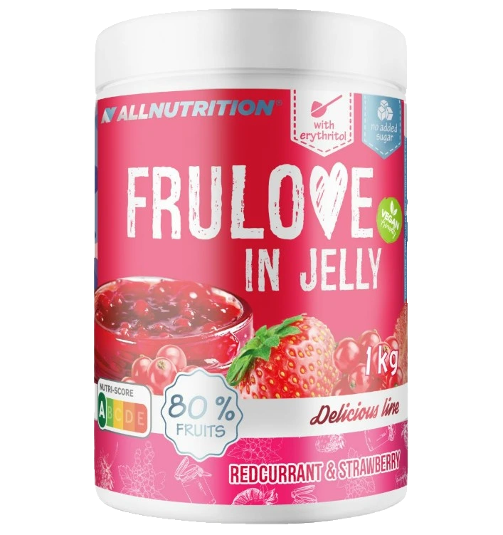 Frulove In Jelly, Redcurrant & Strawberry - 1000 grams