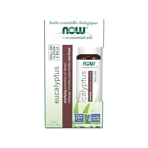 Essential Oil Roll-On, Eucalyptus - 10 ml.