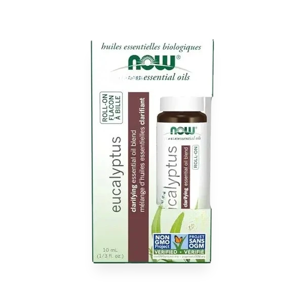 Essential Oil Roll-On, Eucalyptus - 10 ml.