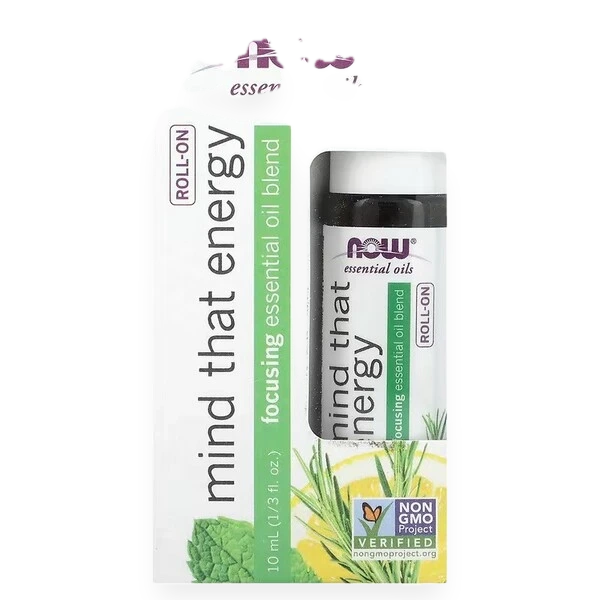 Essential Oil Roll-On, Mind That Energy - 10 ml.