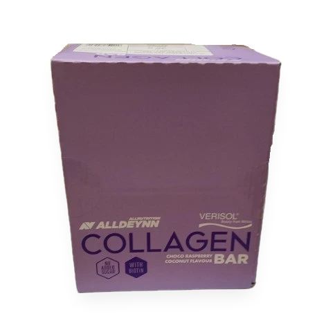 AllDeynn Collagen Bar, Choco Raspberry Coconut - 24 x 40g