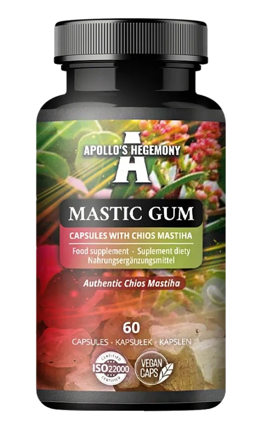 Mastic Gum with Chios Mastiha - 60 vcaps