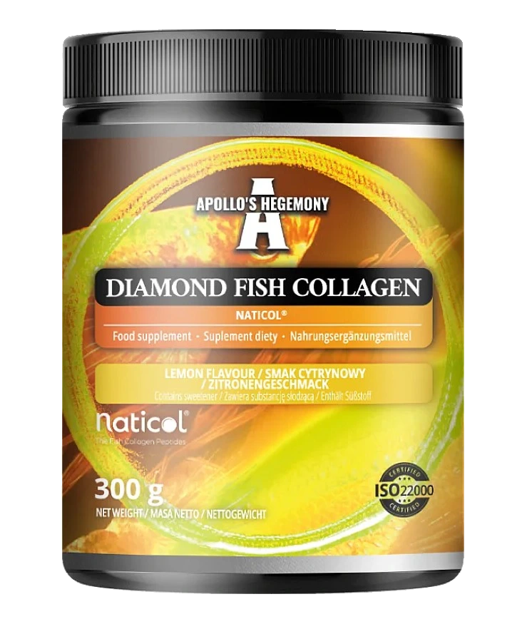 Diamond Fish Collagen, Lemon - 300 grams