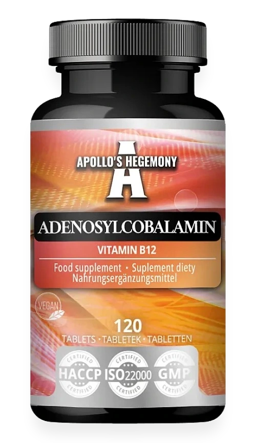 Adenosylcobalamin Vitamin B12 - 120 tablets