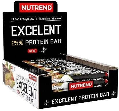 Excelent 25% Protein Bar, Dubai Chocolate - 18 x 85g
