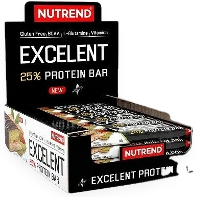 Excelent 25% Protein Bar, Dubai Chocolate - 18 x 85g