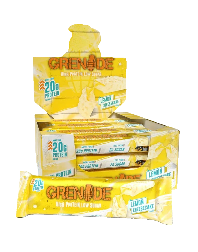 Protein Bars, Lemon Cheesecake - 12 x 60g