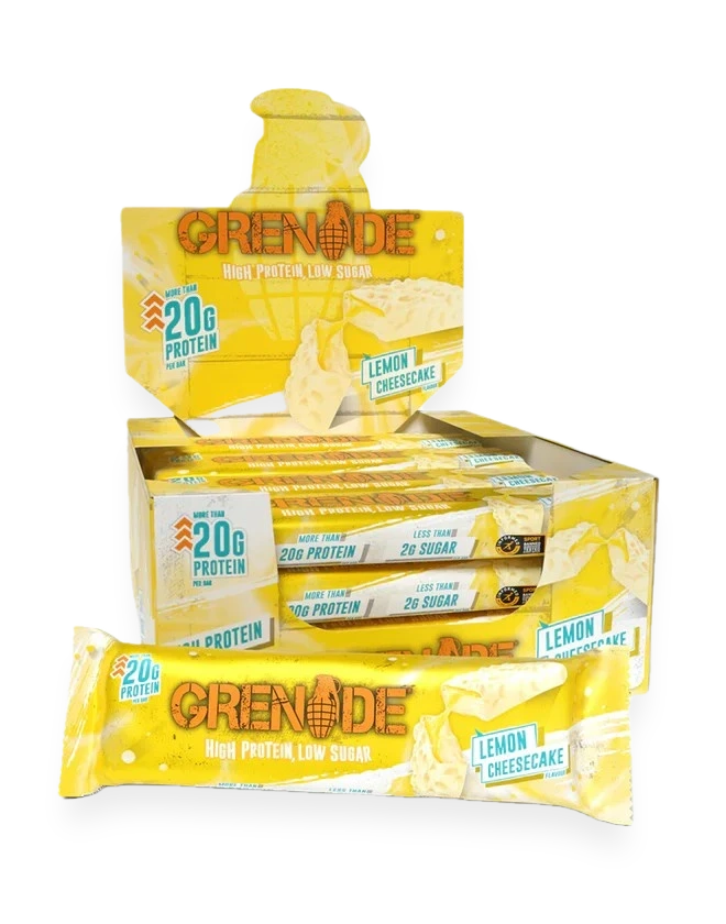 Protein Bars, Lemon Cheesecake - 12 x 60g