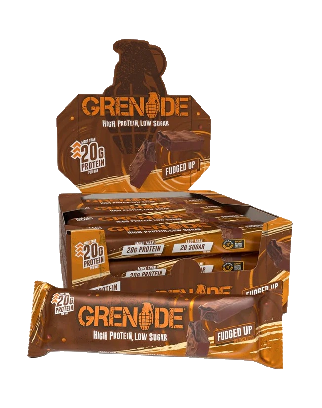 Protein Bars, Fudged Up - 12 x 60g