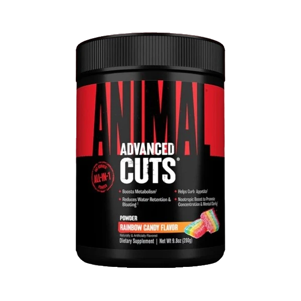 Animal Cuts, Rainbow Candy - 280 grams