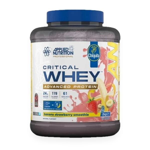 Critical Whey, Banana Strawberry Smoothie - 2000 grams