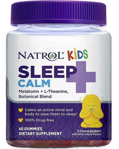 Kids Sleep + Calm, Strawberry - 60 gummies