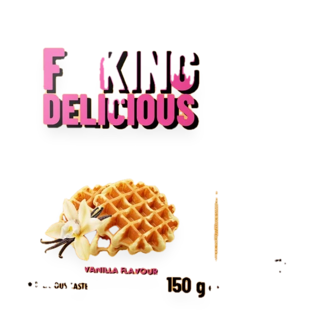 Fitking Delicious Waffles, Vanilla Flavour - 150 grams