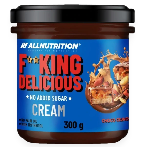 Fitking Delicious Cream, Choco Crunch - 300 grams