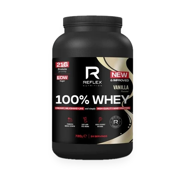 100% Whey, Vanilla - 720 grams