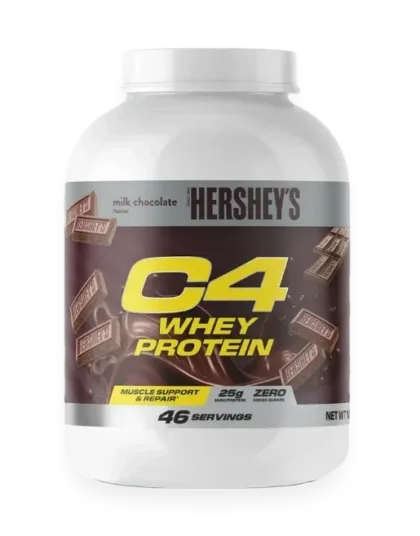 C4 Whey Protein, Hershey's Milk Chocolate - 1610 grams