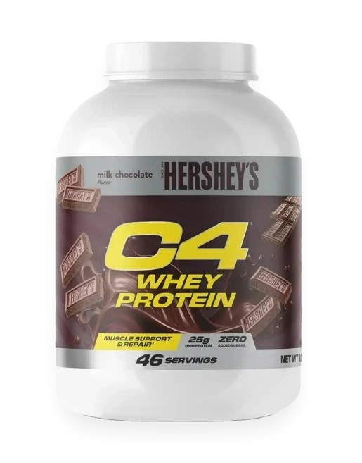 C4 Whey Protein, Hershey's Milk Chocolate - 1610 grams