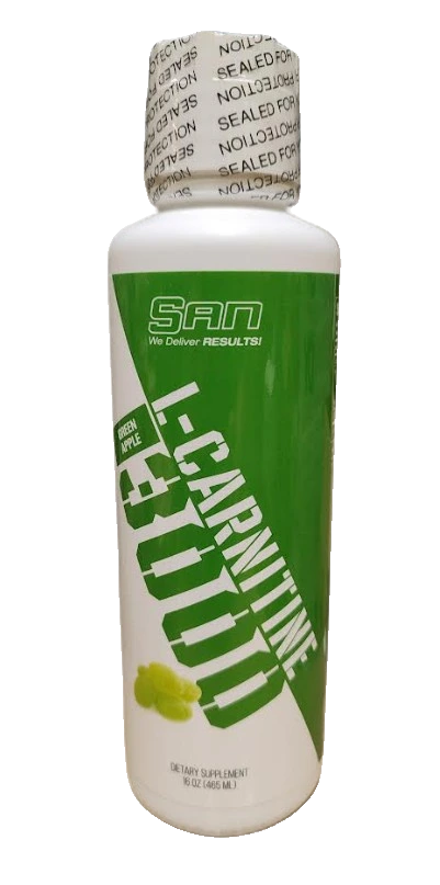 L-Carnitine 3000, Green Apple - 465 ml.